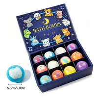 Coffret Cadeau de Bain Bio pour Enfants |   Jouet surprise à l'intérieur |   Bombes de bain effervescentes colorées, véganes et sans cruauté pour un bain amusant
