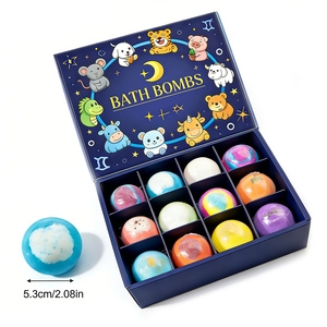 Set de Regalo de Bombas de Baño para Niños |   Juguete Sorpresa Dentro |   Bombas de Baño Efervescentes, Coloridas y Amigables con la Piel para un Baño Divertido - Product Image 5