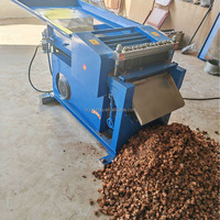 Machine à déchiqueter les coques de noix de coco en acier inoxydable, machine à couper les coques de noix de coco, machine à granuler les coques de noix de coco, machine à couper les blocs de coques de noix de coco
