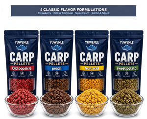 En gros Granulés d'appât pour carpes 2mm 4mm 6mm, Granulés de ménue <span class=keywords><strong>pêche</strong></span> coulants, Attractant pour chumpoisson-chaudron - Product Image 1