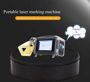 Độ Chính Xác Cao Vàng Bạch Kim Thép Đồng 20W/30W/50W Cầm Tay Sợi Laser Cầm Tay Đánh Dấu Lazer Máy Khắc - Product Image 3