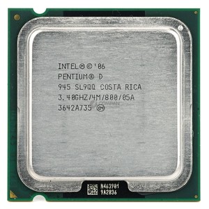 Para Intel <span class=keywords><strong>Pentium</strong></span> D 945 3.40 GHz Dual-Core con <span class=keywords><strong>4</strong></span> MB de Caché L2 95W <span class=keywords><strong>Socket</strong></span> LGA775 SL9QQ - CPU de Alto Rendimiento - Product Image 2