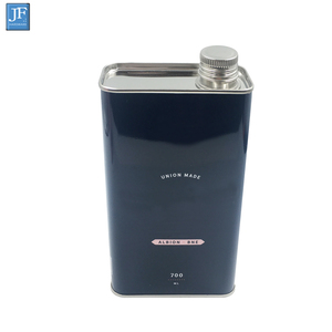 Botella Rectangular de Acero Inoxidable 304 con Tapón de Rosca y Boquilla Larga para Whisky y Vodka - Product Image 4