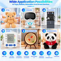 Module d'éclairage nocturne AISK AI avec assistant vocal ChatGPT Gemini AI Companion, éclairage intelligent WiFi BLE OTA Upgrade, solution OEM ODM