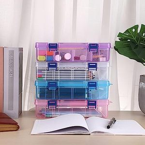 Plastic <b>Hard</b> <b>Shell</b> PP Office Organizer Pencil <b>Case</b> with Lid Snap Large Capacity School Supplies Custom Storage Box - Product Image 2