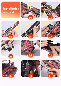 KK nuevo 75CM BOLA <span class=keywords><strong>DE</strong></span> <span class=keywords><strong>Gel</strong></span> eléctrica Blaster salpicadura automática actividades al aire libre para pistola <span class=keywords><strong>de</strong></span> juguete para niños equipo batería plástico PC - Product Image 5