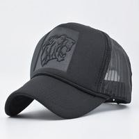 Großhandel Custom Blank 3D Stickerei Gorras Baseball Cap Mit Patch Mesh Sport Sun shade Caps Trucker Hüte