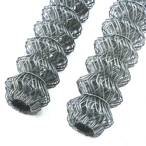 Легко собираемое современное ограждение из железных цепей с гальваническим покрытием и пластиковым покрытием, с решетчатым дизайном, настраиваемые размеры - Product Image 1