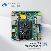Carte mère industrielle Nano Mini-PCIE N97 DDR4 RTL8111H 2 ports LAN SIM PS2 TPM 12 x 12 cm 4 USB 2 ports COM VGA HD LVDS