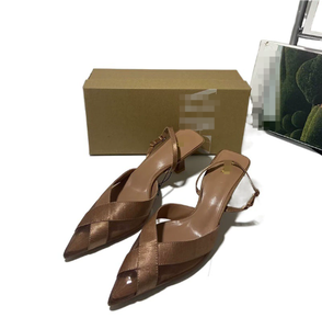 Sandali di Lusso da Donna ZA* <span class=keywords><strong>Arancioni</strong></span>, Scarpe Eleganti <span class=keywords><strong>con</strong></span> <span class=keywords><strong>Lacci</strong></span> Incrociati e Tacco Medio-Basso - Product Image 5