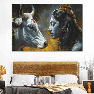 Decoración para sala de estar religión india pinturas en lienzo impresiones carteles religión Buda dioses hindúes Señor arte de pared - Product Image 4