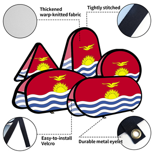 キリバス旗ポップアップAフレームバナー太平洋島国立展示会観光プロモーションイベント国際展示会サイト使用 - Product Image 3