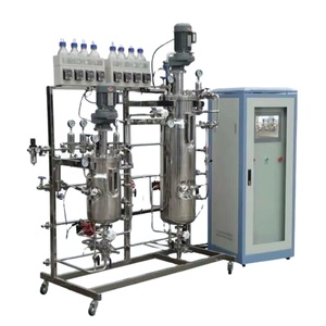 Réservoir de fermentation culture cellulaire 10L 20L 30L 50L bioréacteurs fermenteurs de cellules de mammifères ADC équipement de fermentation norme GMP - Product Image 1