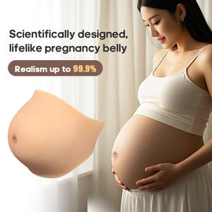 ओएम/ओडम सिलिकॉन गर्भावस्था पेट झूठे पेट असली कृत्रिम गर्भवती स्किनलेस पेट असली कृत्रिम गर्भवती स्किनलेस पेट - Product Image 2