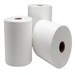 RouNuo Papier toilette hygiénique soluble dans l'eau en gros, 100% pâte de bois vierge, jetable, 1 pli, rouleau standard - Product Image 3