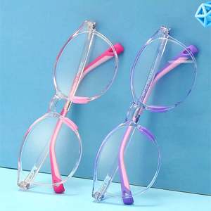 Gafas para Niños con Marco Redondo TR90 de Moda Personalizadas con Logotipo 2025, Gafas para Niños con Bloqueo de Luz Azul - Product Image 4