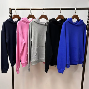 Sudaderas con Capucha de Alta Calidad 100% Algodón, Ropa Deportiva, Chándales, Estilo Urbano, Impresión Puff de Gran Peso, Sudadera con Capucha Tearess para Hombre - Product Image 2