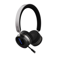 Casque d'écoute professionnel haut de gamme AH80 CVc avec suppression du bruit, charge sans fil, câble audio 3,5 mm