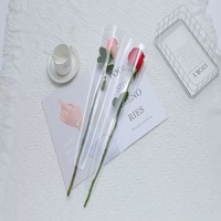 Machine de fabrication de sacs à fleurs en plastique PE/PP entièrement automatique, numérique, haute vitesse, 800 mm, avec PLC Mitsubishi