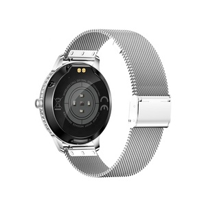 Montre connectée HK38 pour femmes, écran AMOLED 1,19 pouce, appels Bluetooth, NFC, IP68, fréquence cardiaque, SpO2, suivi du sommeil, du stress et des cycles menstruels, ultra-fine 8 mm, ronde, vente en gros OEM ODM - Product Image 4