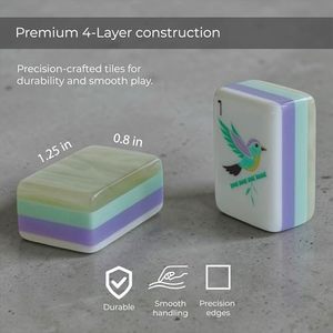 บลูม ลักชัวรี ไพ่มาห์จงอเมริกัน-อะคริลิก เป็นมิตรกับสิ่งแวดล้อม - Product Image 3