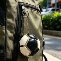 Porte-clés sphérique anti-stress personnalisé avec logo, jouet promotionnel en gros pour événements sportifs et cadeaux publicitaires
