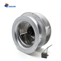 133mm DC 24V 48V Ventilateur centrifuge d'échappement en plastique incurvé vers l'arrière