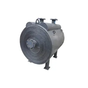 Trocador de calor espiral de aço inoxidável para placas, trocador de calor espiral completo