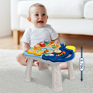 Marche-bébé portable 3 en 1 pour tout-petits, marche-bébé pour apprendre à marcher, jouet à pousser pour bébé de 12 mois et plus - Product Image 2