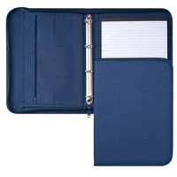 Portafolio de Documentos Personalizado A4, Carpeta con Cremallera de Tela Oxford, Portafolio con Carpeta, Portafolio de Poliéster Reciclado