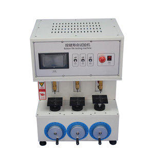 Máquina de Prueba de Vida Útil de Botones Controlada por Programador de Tres Estaciones - Product Image 1