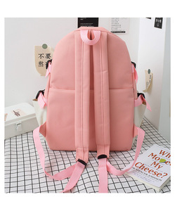 ODM nouveau 5 pièces ensemble <span class=keywords><strong>cartable</strong></span> filles coloré étudiant <span class=keywords><strong>cartable</strong></span> mignon collège mode Alphabet <span class=keywords><strong>Campus</strong></span> étudiant sac à dos - Product Image 6