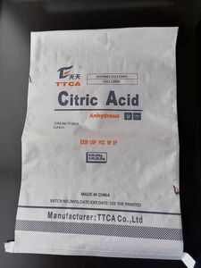 Ttca Ensign <span class=keywords><strong>rcbc</strong></span> axit citric 25 kg/túi thực phẩm chua đại lý nguyên liệu monohydrat axit citric khan - Product Image 3