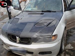 Kit de cuerpo de fibra de carbono estilo ZD para <span class=keywords><strong>BMW</strong></span> <span class=keywords><strong>E46</strong></span> 3 Series <span class=keywords><strong>330d</strong></span> con capó de motor de admisión de aire, precio al por mayor - Product Image 5