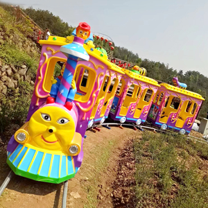 Produits de parc d'attractions pour adultes et enfants, fabriqués en Chine, conformes aux normes CE, train touristique sur rail pour l'extérieur, à vendre. - Product Image 6