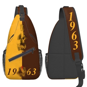 New Coming Customized Fraternity Logo Sling Bag for Greek Letters, Shoulder Chest Crossbody Backpacks