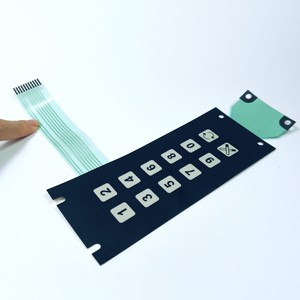 Trung Quốc tùy chỉnh nhà sản xuất Pet PC PVC Thiết kế không xúc giác nút <span class=keywords><strong>IP67</strong></span> màng chuyển đổi bàn phím để kiểm soát - Product Image 3