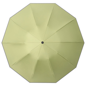 Paraguas Automático Plegable en Tres Secciones, 10 Varillas, Marco de Aleación de Nylon, Protección Solar y Contra la Lluvia, Diseño Minimalista, Botón de Apertura Automática - Product Image 2