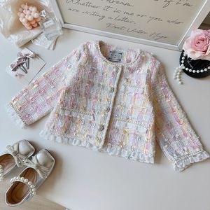 Abiti primavera/autunno 2025 da ragazza alla moda e alla moda Set in due pezzi con giacca e gonna a pieghe <span class=keywords><strong>abbigliamento</strong></span> da ragazza - Product Image 3