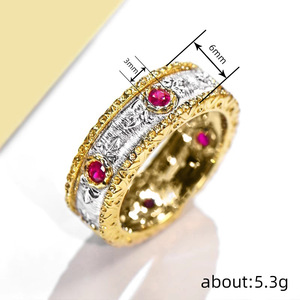 Anello Vintage Stile Palazzo per Donne, Elegante Gioiello da Dito Esotico e Distintivo - Product Image 4