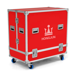 Trường hợp chuyến bay <span class=keywords><strong>Guitar</strong></span> nhôm tùy chỉnh màu đen với khuôn bọt EVA tùy chỉnh - Product Image 2