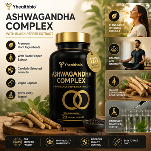 Suplemento Herbal OEM, Suplementos de Ashwagandha, Cápsulas de Ashwagandha, Suplemento Energético Herbal, Cápsulas de Extracto de Raíz de Ashwagandha - Product Image 4
