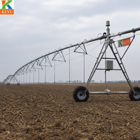 Machine à pivot central compatible avec l'irrigation goutte à goutte agricole pour les exploitations maraîchères et les serres