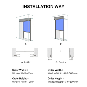 Ngoài trời Rèm dự án cung cấp bên theo dõi ngoài trời con lăn phụ kiện bên ngoài ban công Rèm Zip - Product Image 6