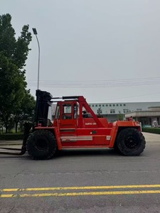 Hot Sale Well Maintained Kalmar MiTSUBISHI TCM DRF450 DRD450 45 Ton Industrial <b>Forklift</b> Strong Power Heavy Loading Equipment - Product Image 4