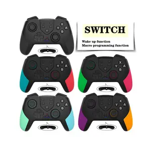 Manette de jeu Switch PRO sans fil Blue tooth avec contrôleur de réveil avec fonction de programmation macro par vibration