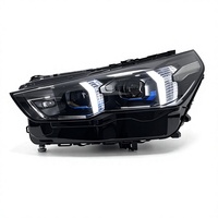 Phare laser JYF pour BMW Série 5 G68 2015-2016, avec feux de jour bicolores et clignotants intégrés, 6000 lm