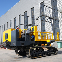 Meilleures ventes CE 8 tonnes Mini dumper sur chenilles pour chantier de construction, travaux de boue et de béton, à vendre