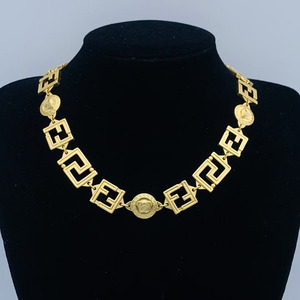 Thương Hiệu Nổi Tiếng Với Biểu Tượng Thư Thần Thoại Hy Lạp Gorgon Thời Trang Và Phóng Đại Vòng Cổ Lớn Cho Phụ Nữ Người Đàn Ông - Product Image 1