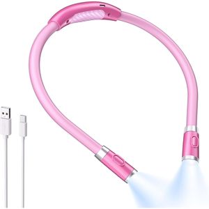 LUXJET Neck Reading Light <b>LED</b> Rechargeable Portable 360 Degree Flexible Arms For <b>Bed</b> Reading - Product Image 1